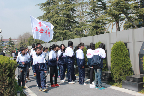 缅怀革命先烈 弘扬民族精神——清明祭扫活动